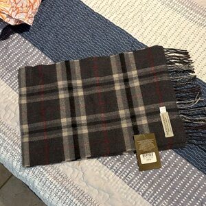Men’s Irish plaid scarf